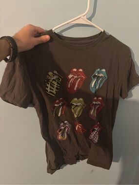 The Rolling Stones gray graphic t shirt women’s xs